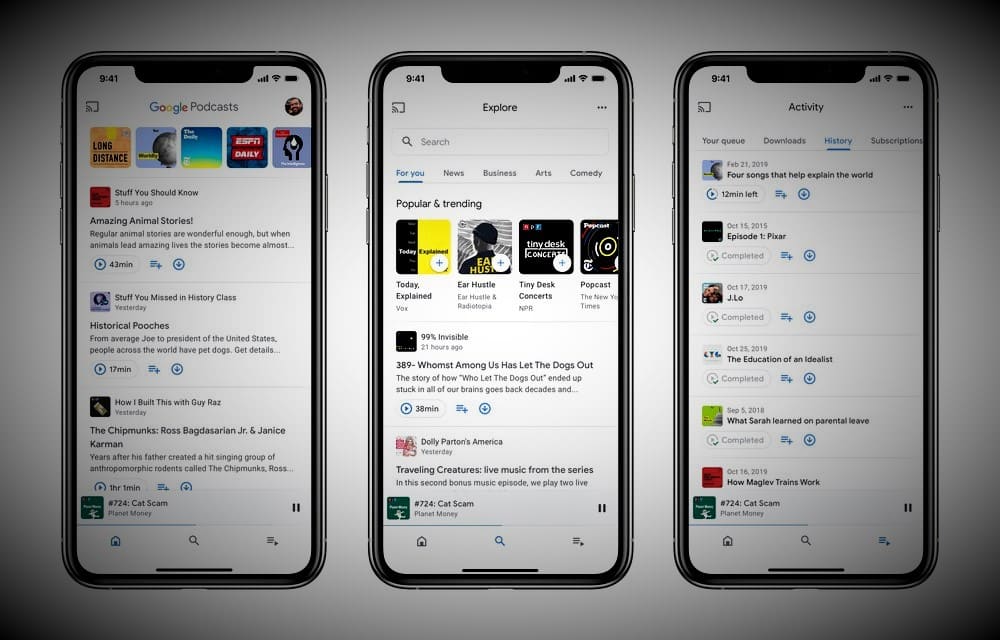 جوجل بودكاست Google Podcast كل شئ بالتفصيل 1 Google-Podcasts