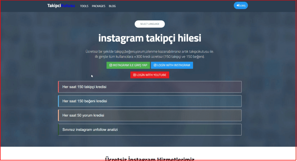 موقع تركي زيادة 500 متابع سريع، امن، بدون حظر! 1 الصفحة الرأيسية للموقع