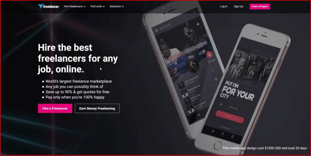 شغل اون لاين في امريكا براتب 470 دولار شهريا من البيت! 3 موقع Freelancer: