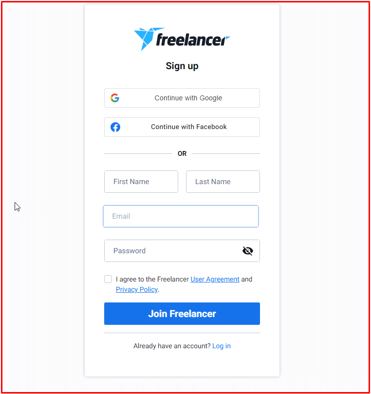 شغل اون لاين في امريكا براتب 470 دولار شهريا من البيت! 4 إنشاء حساب: