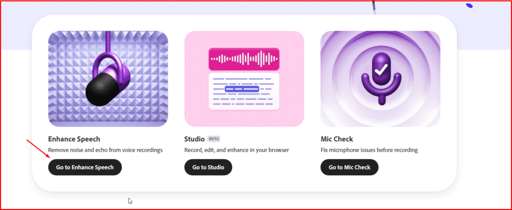 عدل صوتك بحترافية علي adobe podcast بالذكاء الاصطناعي 1 Screenshot 5